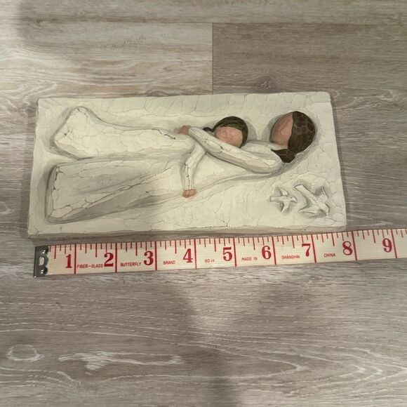 Willow Tree Mother and Daughter Resin Wall Hanging Decor - Picture 5 of 6